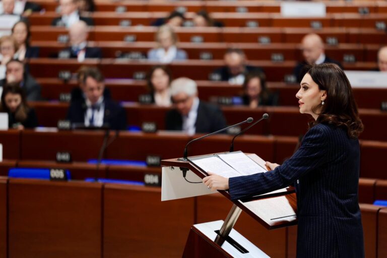 Spiropali poston foto nga konferenca në Këshillin e Europës