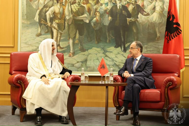 Presidenti Bajram Begaj: Ndërveprim sistematik institucional mes Shqipërisë dhe Ligës Botërore Myslimane
