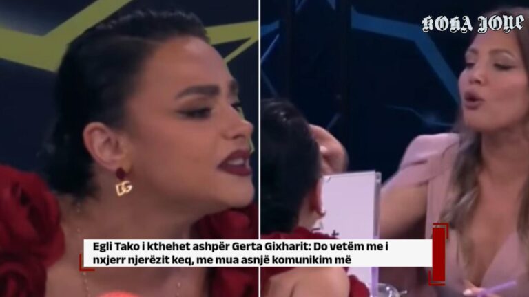 Egli Tako i kthehet ashpër Gerta Gixharit: Do vetëm me i nxjerr njerëzit keq