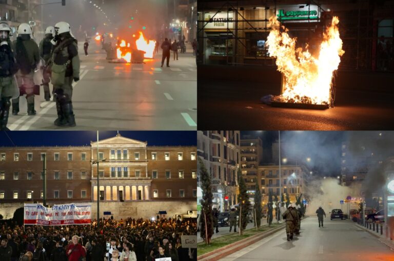 FOTO/ S’ka qetësi, Athina sërish në flakë. Mijëra grekë rrethojnë Parlamentin