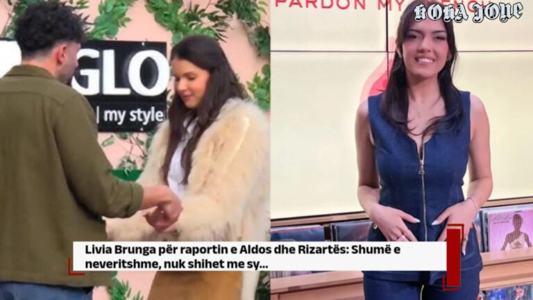 Livia Brunga për raportin e Aldos dhe Rizartës: Shumë e neveritshme, nuk shihet me sy…