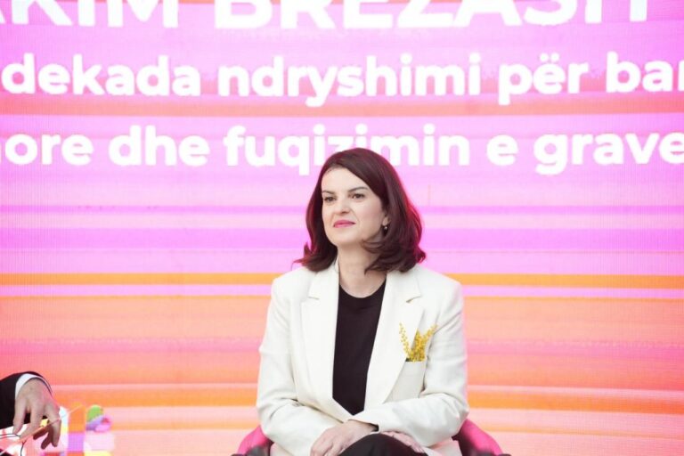 Koçiu: Forcojmë më tej angazhimin për fuqizimin e grave dhe vajzave