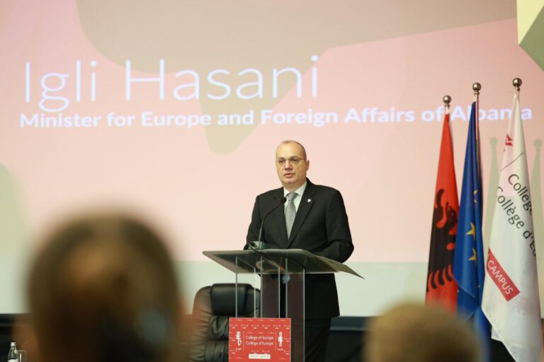 Ministri Hasani: Politika e zgjerimit të BE-së, jetike për Shqipërinë dhe shoqërinë e saj