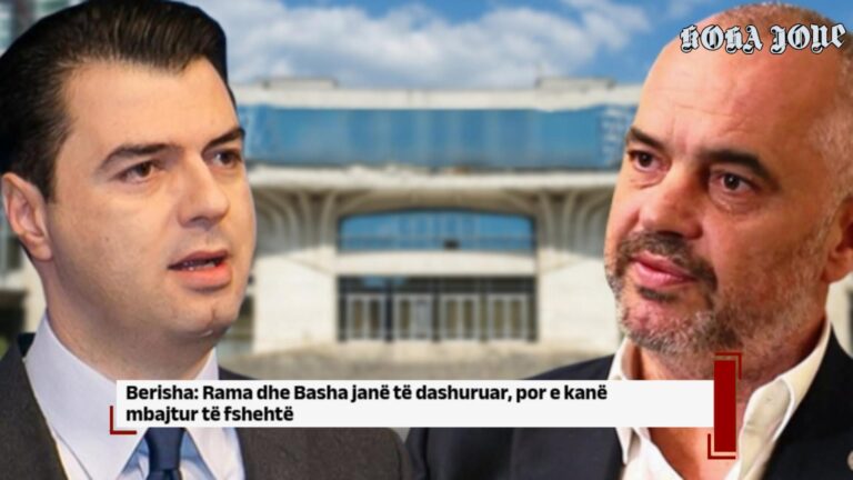 Berisha: Rama dhe Basha janë të dashuruar, por e kanë mbajtur të fshehtë