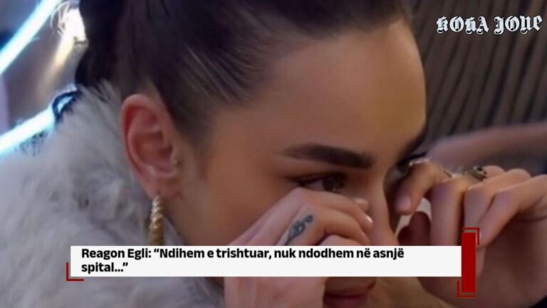Reagon Egli: “Ndihem e trishtuar, nuk ndodhem në asnjë spital…”
