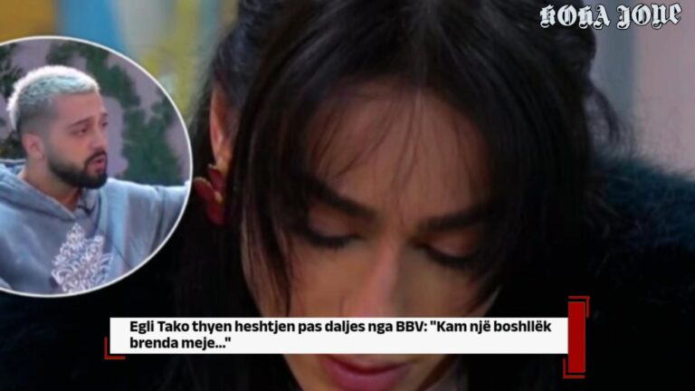 Egli Tako thyen heshtjen pas daljes nga BBV: “Kam një boshllëk brenda meje…”