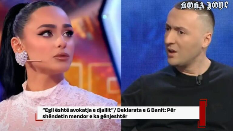 “Egli është avokatja e djallit”/ Deklarata e G Banit: Për shëndetin mendor e ka gënjeshtër