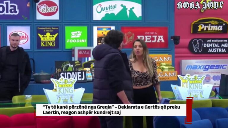 “Ty të kanë përzënë nga Greqia” – deklarata e Gertës që preku Laertin – reagon ashpër kundrejt saj