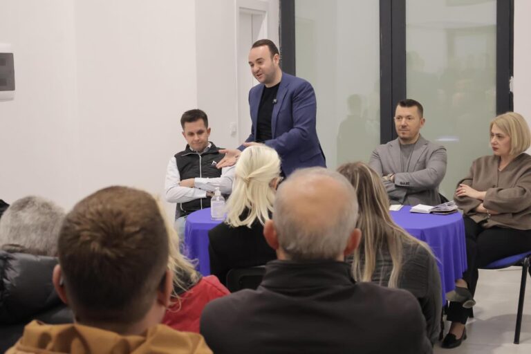 Klevis Balliu fushatë në Tiranë
