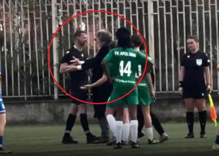 Hyri në fushë dhe sulmoi arbitrin, procedohet penalisht presidenti i Apolonisë Koço Kokëdhima