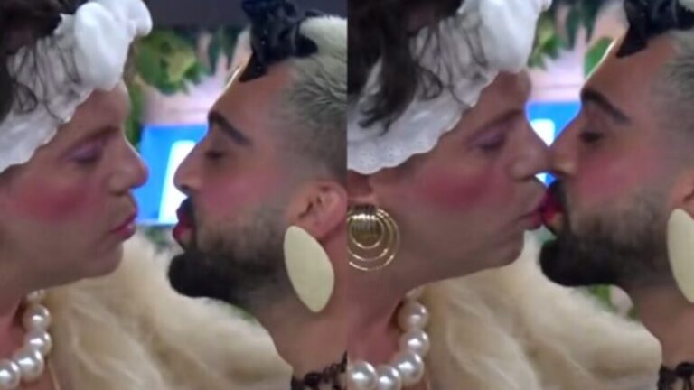 Laerti dhe Gjesti puthen në buzë, çfarë ndodhi mes banorëve brenda shtëpisë së Big Brother VIP