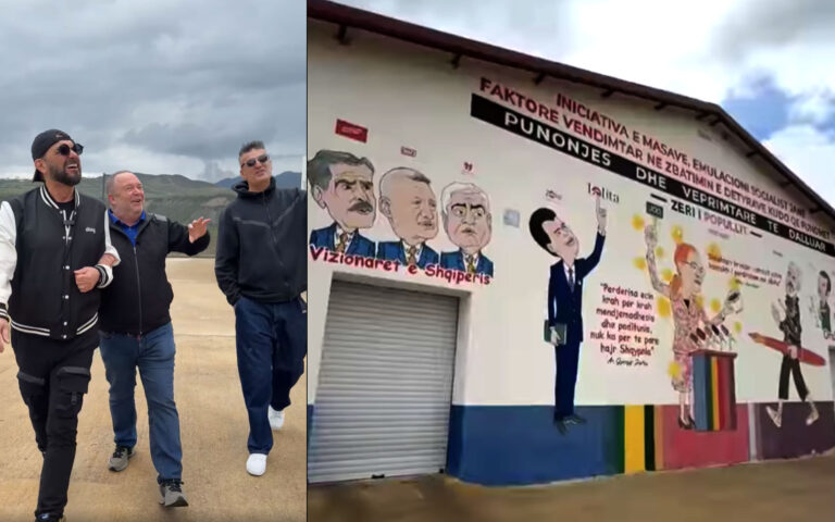Gjergj Luca me muralet groteske: Nuk ka “Shqipëri Madhështore” pa ne të mëdhenjtë e Shqipërisë