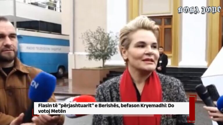 Flasin të ”përjashtuarit” e Berishës, befason Kryemadhi: Do votoj Metën