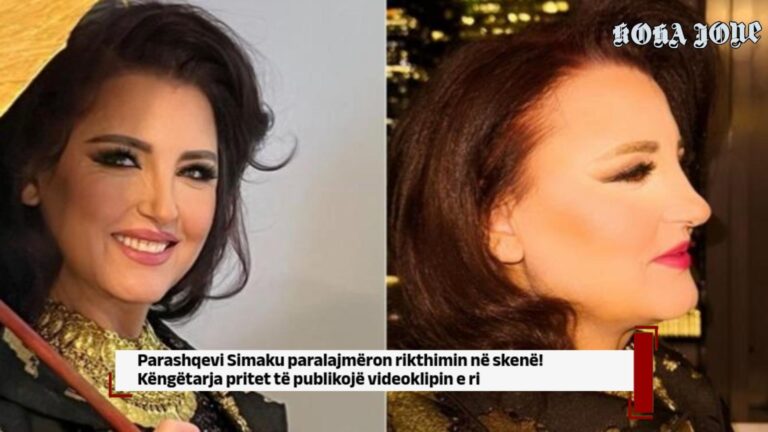 Pas periudhës së vështirë, Parashqevi Simaku paralajmëron rikthimin në skenë!