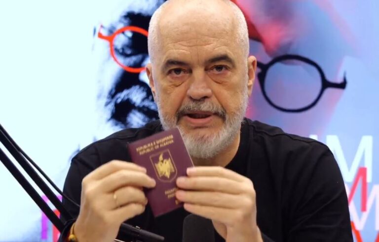Rama: Votoni masivisht PS, që më 2030 të keni pasaportën europiane të Shqipërisë