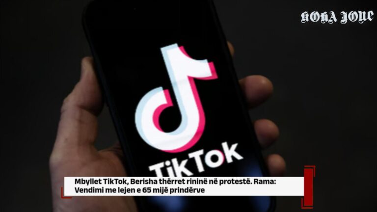 Mbyllet TikTok, Berisha thërret rininë në protestë. Rama: Vendimi me lejen e 65 mijë prindërve
