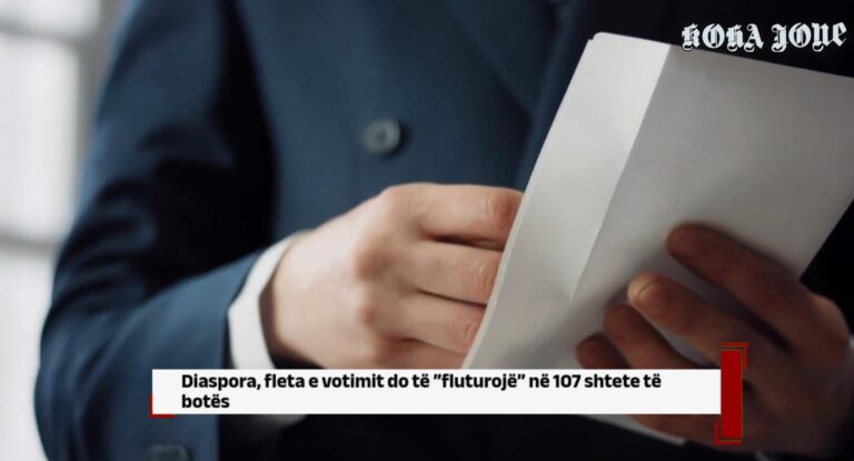 Diaspora, fleta e votimit do të ”fluturojë” në 107 shtete të botës