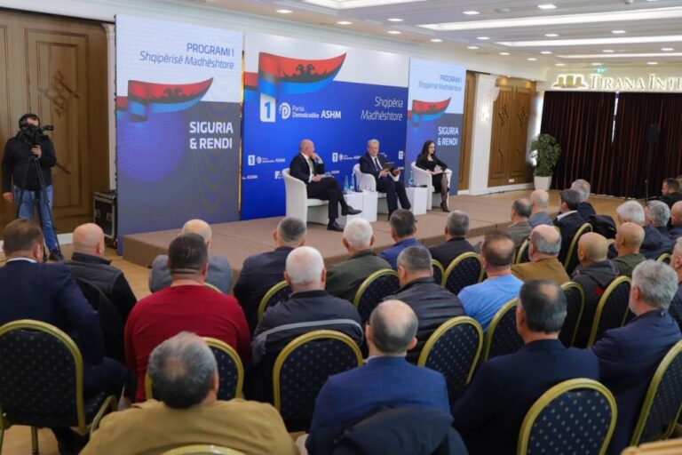 Rendi dhe siguria, Berisha: Do të heqim të inkriminuarit nga policia