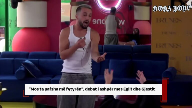 “Mos ta pafsha më fytyrën”, debat i ashpër mes Eglit dhe Gjestit
