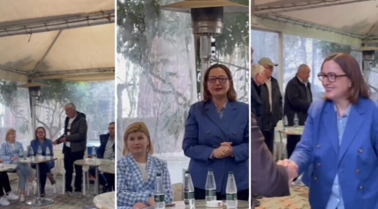 Dhurata Çupi takime me qytetarët e Tiranës: Minimumi jetik 200 euro