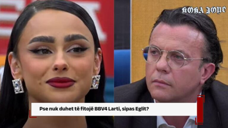 Pse nuk duhet të fitojë BBV4 Laerti, sipas Eglit?
