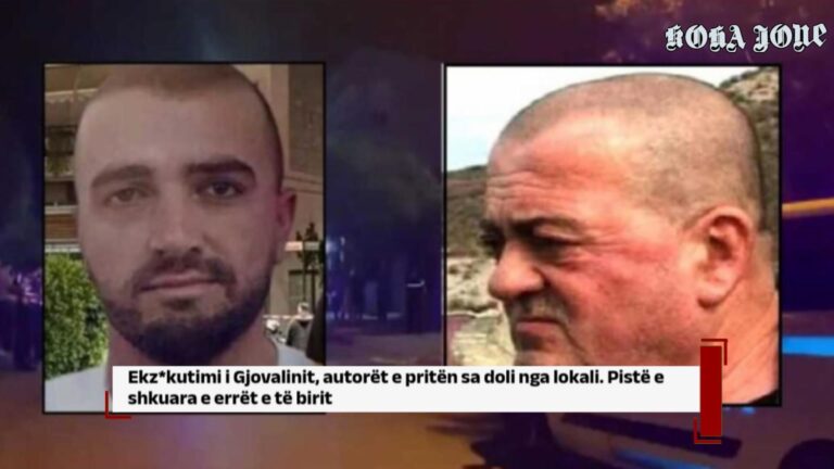 Ekz*kut!mi i Gjovalinit, autorët e pritën sa doli nga lokali. Pistë e shkuara e errët e të birit