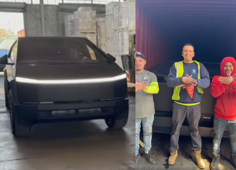 Dy “Tesla Cybertruck” drejt Shqipërisë, Gjergj Luca dhe “Rozafa” marrin dhuratë nga Elon Musk
