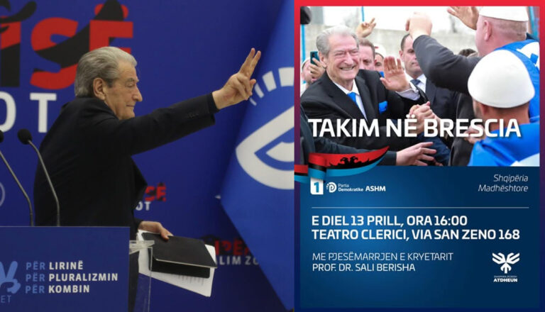 Zgjedhjet e 11 majit, Sali Berisha, sot takim me diasporën në Brescia