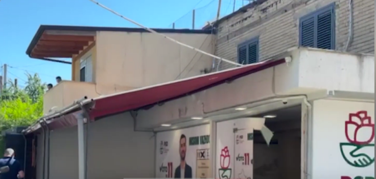 Sherr tek zyra e PSD-së së Tom Doshit, Policia: Gjenden 2 fishekë