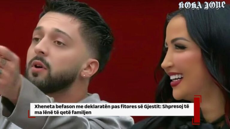 Xheneta befason me deklaratën pas fitores së Gjestit: Shpresoj të ma lënë të qetë familjen