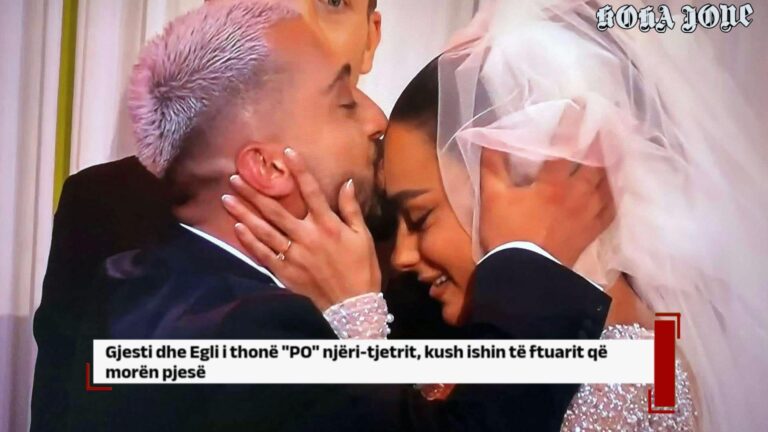 Gjesti dhe Egli i thonë “PO” njëri-tjetrit, kush ishin të ftuarit që morën pjesë