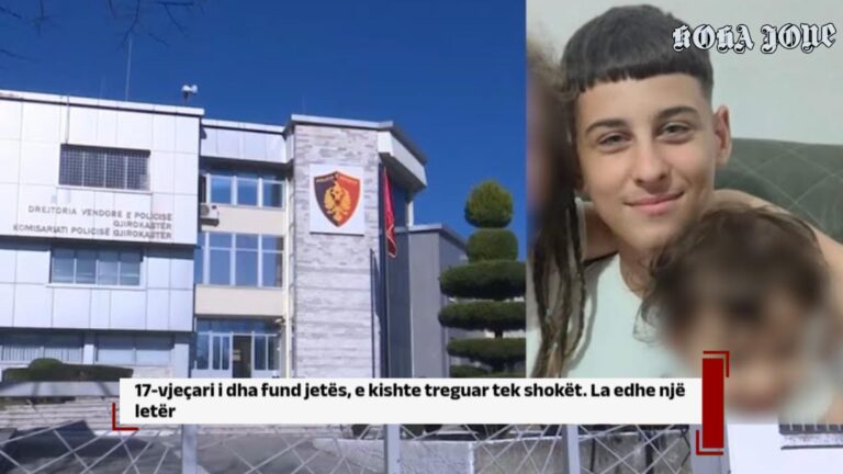 17-vjeçari i dha fund jetës, e kishte treguar tek shokët. La edhe një letër