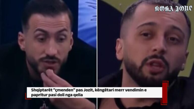 Shqiptarët “çmenden” pas Jozit, këngëtari merr vendimin e papritur pasi doli nga qelia