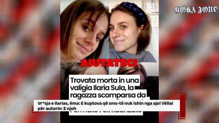 Vr*sja e Ilarias, ëma: E kuptova që sms-të nuk ishin nga ajo! Vëllai për autorin: E njoh