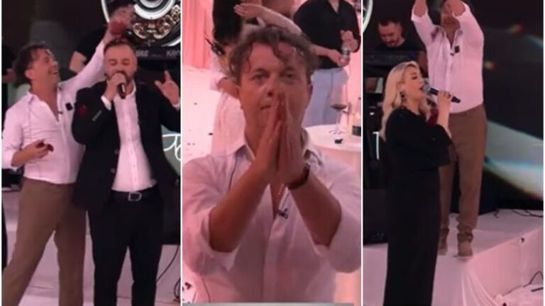 FOTO/ Bëhen virale veprimet e pakuptueshme të Laertit në dasmën e Gjestit me Eglin