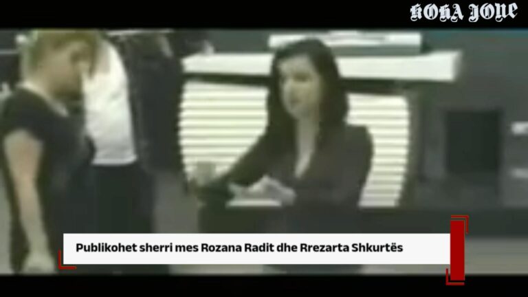 Publikohet sherri mes Rozana Radit dhe Rezarta Shkurtës