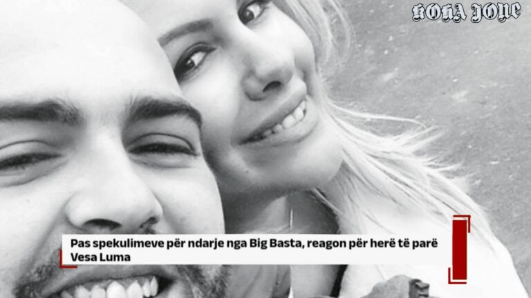 Pas spekulimeve për ndarje nga Big Basta, reagon për herë të parë Vesa Luma