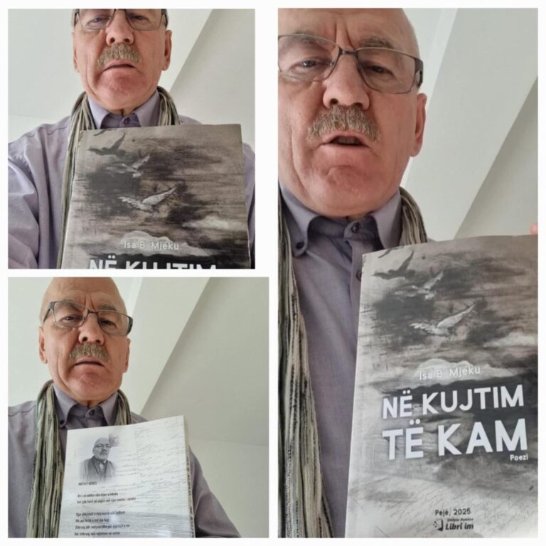 Publikohet libri “Në kujtim të kam” me mbi 100 poezi nga poeti dhe atdhetari Isa Mjeku