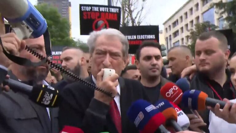 Berisha në protestë: U përdorën bandat, zgjedhjet u plaçkitën. Rama i priti liderët europianë si hajdut votash