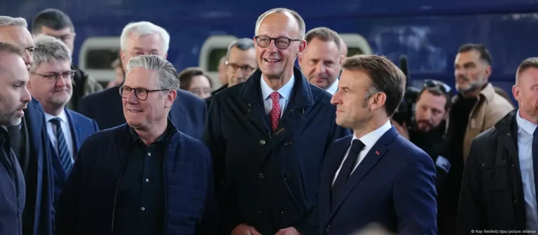 Vizitë historike në Kiev: Merz, Macron, Starmer dhe Tusk bashkohen për paqen në Ukrainë