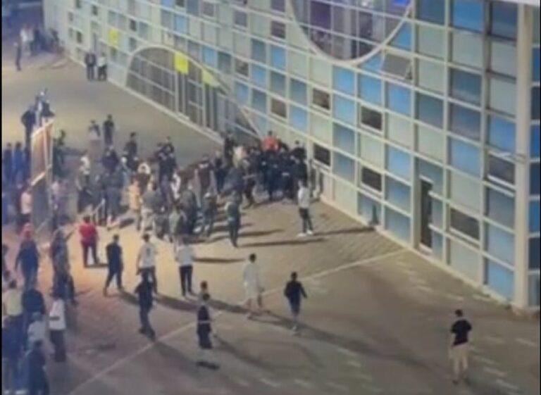 VIDEO/ Ndodh edhe kjo, të rinjtë e PD-së rrihen mes tyre në mitingun përmbyllës në Elbasan