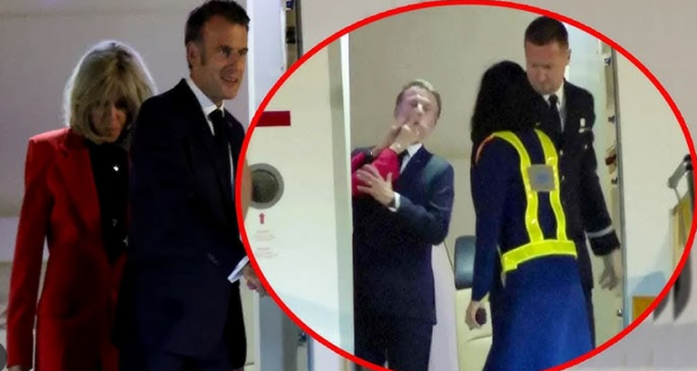 Rusia tallet me shpullën që mori Macron nga gruaja: Ishte dora e Kremlinit