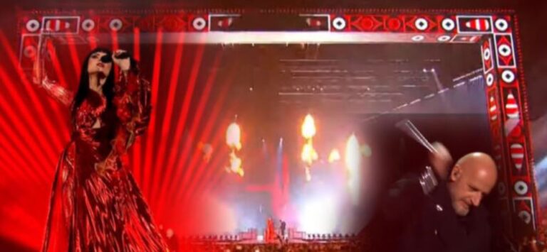 Shndrin Shkodra Elektronike, plot Zjerm në skenën e Eurovisionit. Publiku u magjeps
