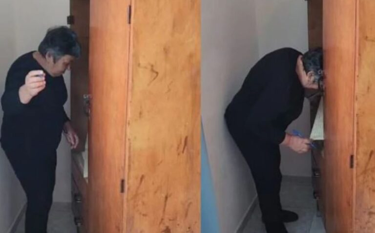 Çudira shqiptare! Të votosh në dollap