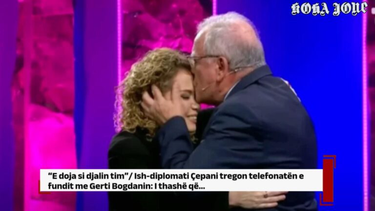 “E doja si djalin tim”/ Ish-diplomati Çepani tregon telefonatën e fundit me Gerti Bogdanin