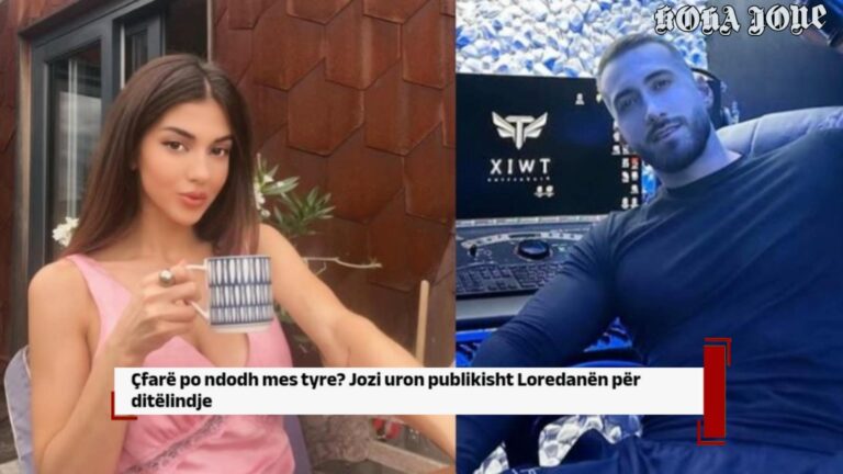 Çfarë po ndodh mes tyre? Jozi uron publikisht Loredanën për ditëlindje