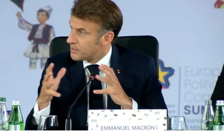 Mesazhi i Macron nga Tirana: E gjithë bota i ka sytë nga ne, na duhet paqe dhe diplomaci