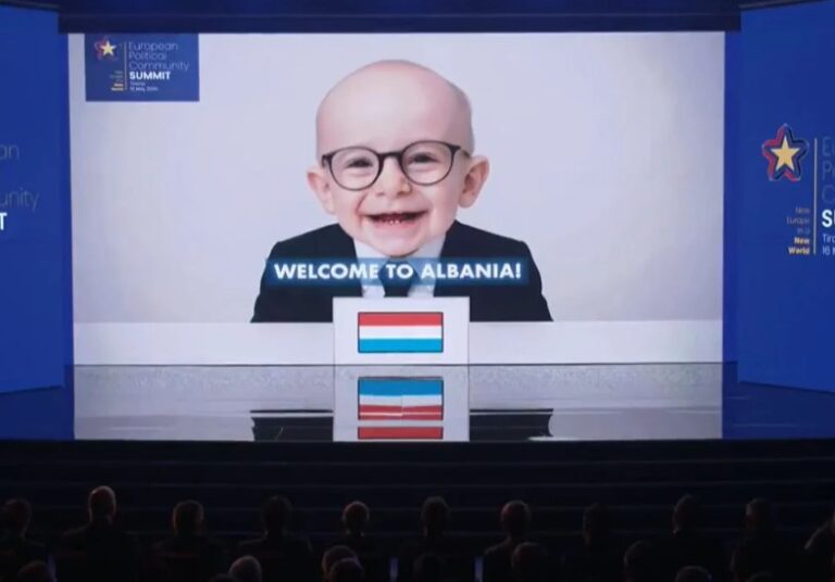 Liderët europianë me AI urojnë mirëseardhjen në Shqipëri, videoja që shkaktoi të qeshura te udhëheqësit