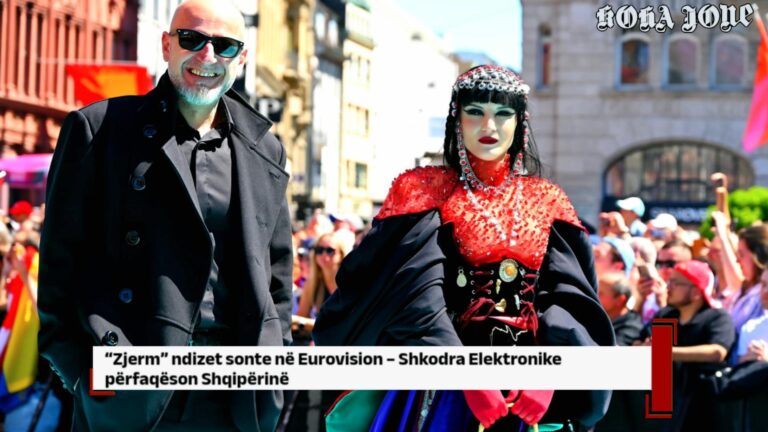 “Zjerm” ndizet sonte në Eurovision – Shkodra Elektronike përfaqëson Shqipërinë