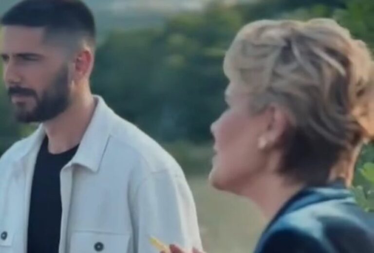 Si aktore, videoja e Monikës në sheshxhirim